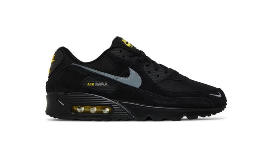 Air max 90 - Reflective Swoosh Black Yellow Stone