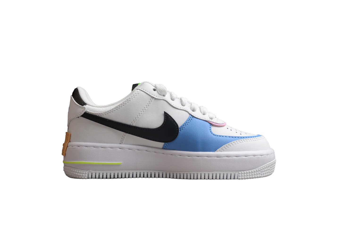 Nike Air Force 1 Shadow Blanc Noir Pastel W