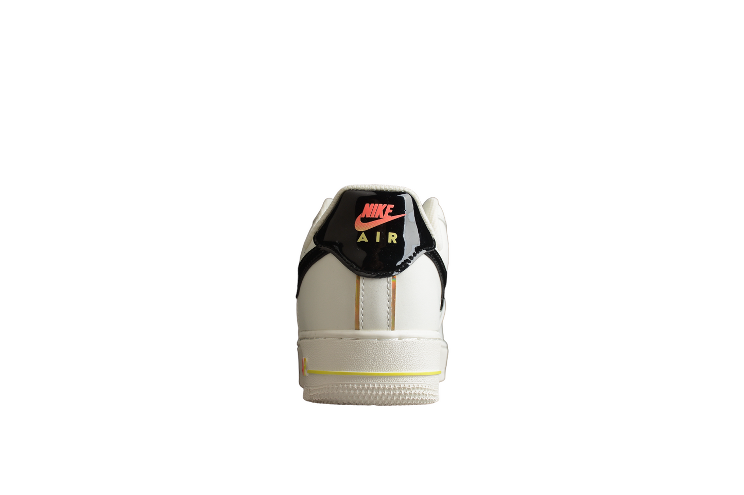 Nike Air Force 1'07 Beige Noir Or Dégradé