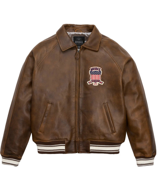 Avirex - Veste Icon - Marron Vintage