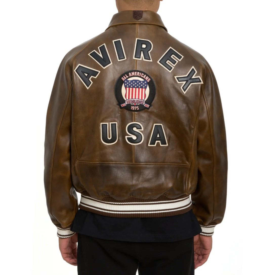 Avirex - Icon Jacket - Brown Vintage