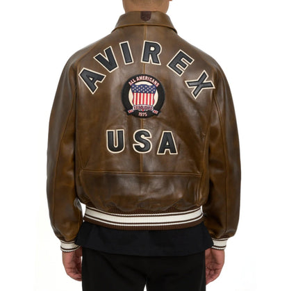 Avirex - Veste Icon - Marron Vintage