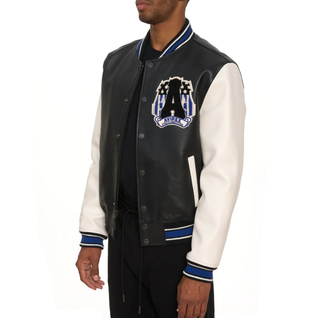 Avirex - jacket blue and white