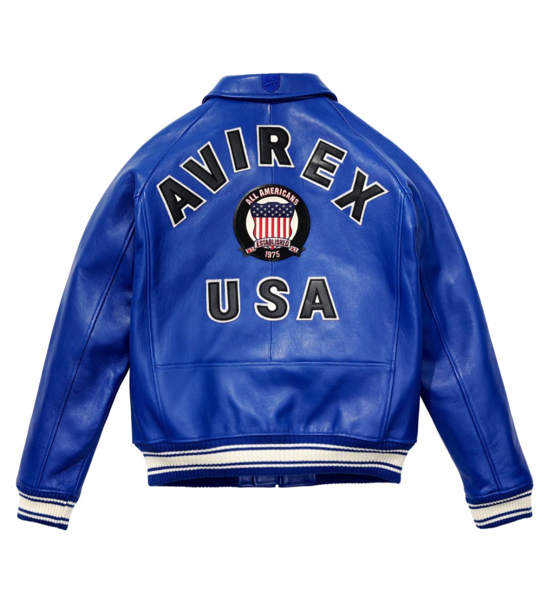 Avirex - Icon Jacket - Royal Blue