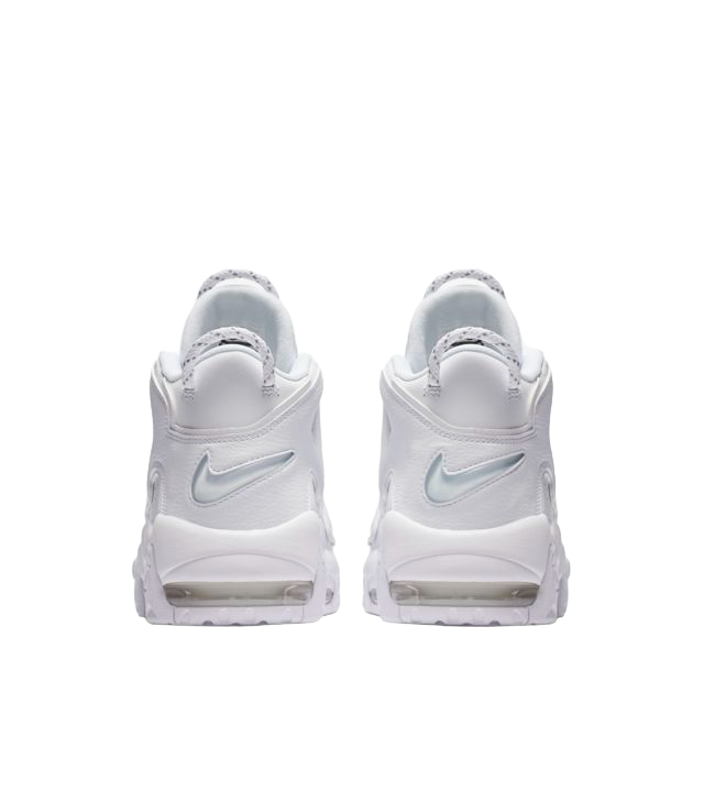 Nike Air More Uptempo White on White