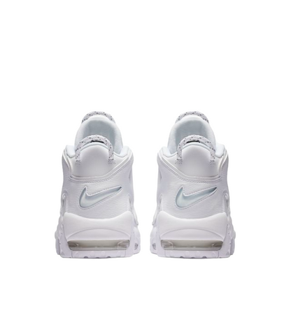 Nike Air More Uptempo White on White