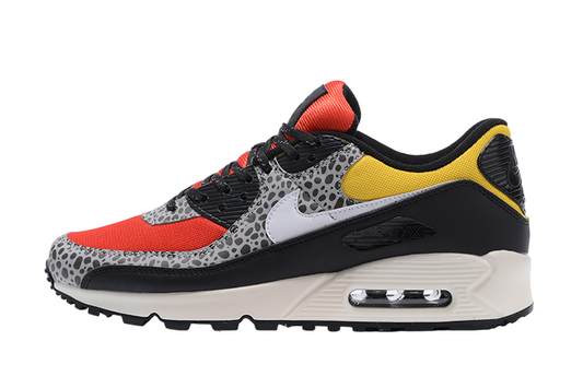 Nike Air Max 90 SE Safari Sneakers Chile Red Pollen W